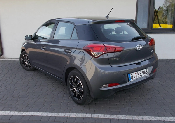 Hyundai i20 cena 29500 przebieg: 137121, rok produkcji 2015 z Czersk małe 92